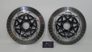 CONJUNTO DISCOS DE FRENO DELANTERO KAWASAKI ZX7-R